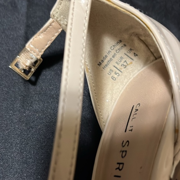 Paten beige sandal shoes - Picture 4 of 4